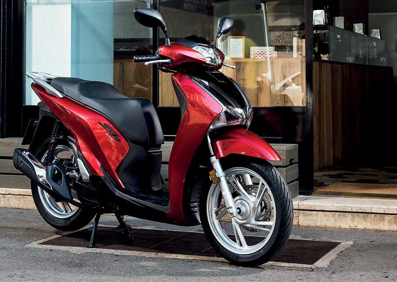 Nové SH125i vás připraví na život ve městě ještě lépe než kdy předtím.