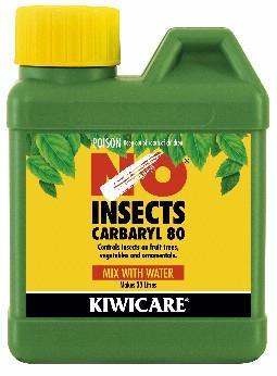 Karbamátové insekticidy - Estery N-methylkarbamové kyseliny - Nejrozšířenější Carbaryl není persistentní, snadno se rozkládá -