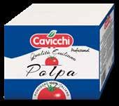 18,13 20,85 26,71 30,71 CAVICCHI POLPA drcená rajčata SALSA PIZZA