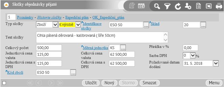 1. Činnosti pro podporu plánování a zadávání výroby Dokument podrobně popisuje možné způsoby zadávání výroby (tvorba výrobního plánu) v systému ESO9 Výroba.