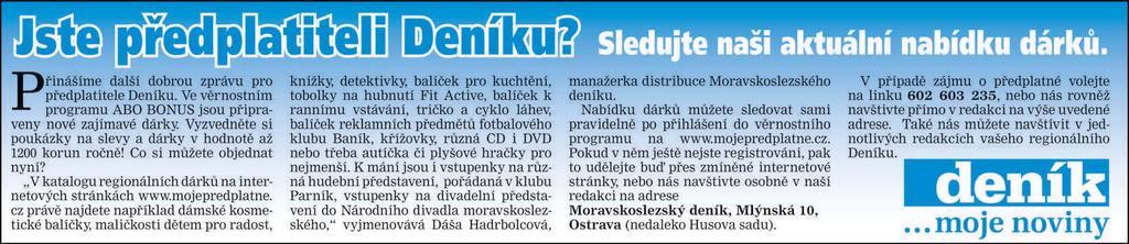 2 x BRUNTÁLSKÝ A KRNOVSKÝ DENÍK x extra Jedinečný betlém už má devatenáct soch, a letos samozřejmě přibudou další, slibuje za organizátory Eva Marková z odboru školství, kultury a sportu