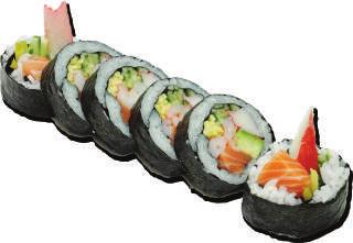 FUTO MAKI 260 Futomaki 219,- 261 Katzu roll 239,- 262 Ebi ten