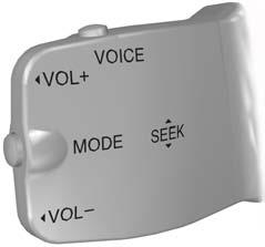 Telefon Hlasové tlačítko a tlačítko režimu 1 Poznámka: Některé audio-jednotky mají tlačítka pro přijetí/odmítnutí na předním rámečku. Tyto pracují stejným způsobem.