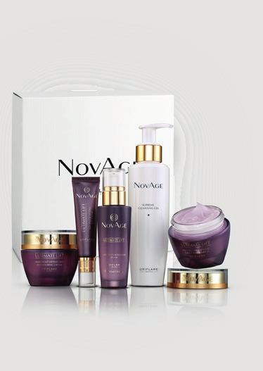 pleť, zvýrazňuje NovAge Ultimate Lift 50 ml 999 Kč 33984 Čisticí gel NovAge Supreme Hedvábné supersérum s patentovanou technologií Složení je vyvinuto tak, aby