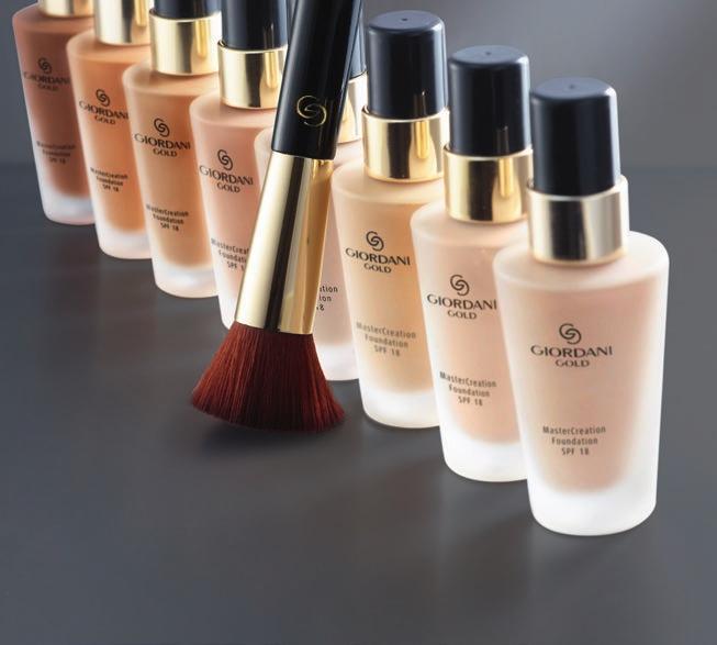 35235 Rose Porcelain Cool 35236 Soft Vanilla Warm 35237 Light Sand Warm NASKENUJTE STRÁNKU APLIKACÍ ORIFLAME G I O R DA N I G O L D P RO D O KO N A LO S T P L E T I