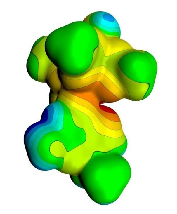 maxmum 0,138 H(N C2 ) 2. maxmum 0,105 H'(N C2 ) Produkt 1. mnmum -0,126 N7 2. mnmum -0,116 O 4 1. maxmum 0,125 H(N C2 ) 2.