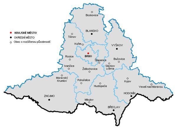 4 Zpráva o zdraví obyvatel Jihomoravského kraje Obecná charakteristika regionu Mgr.