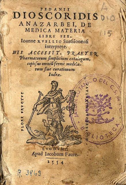 De materia medica 10. stol.