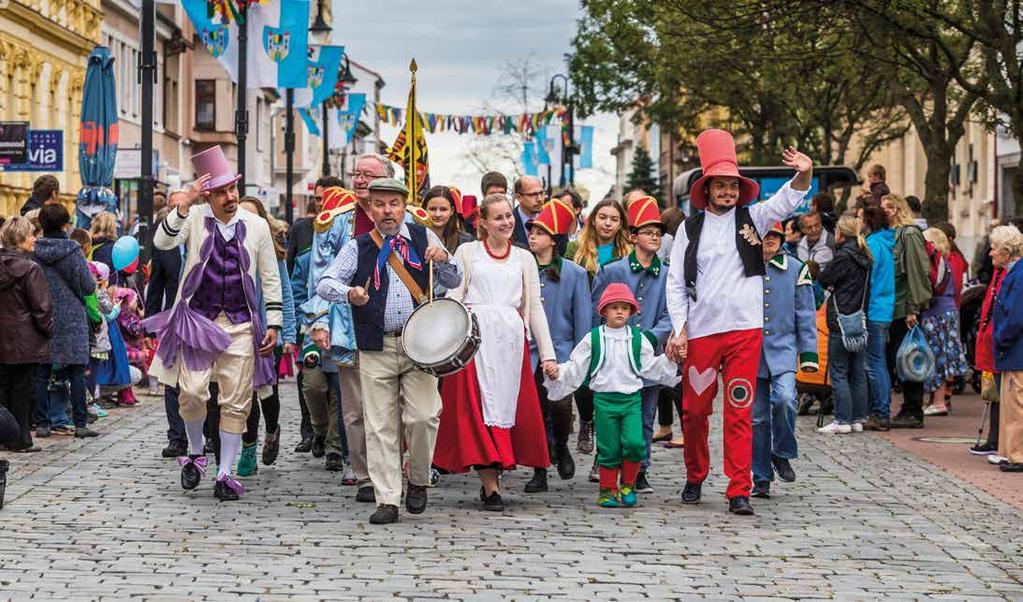 Královéhradecký kraj Rock for people 84 85 Divadlo evropských regionů Tradiční divadelní festival má za sebou více než 20 ročníků.