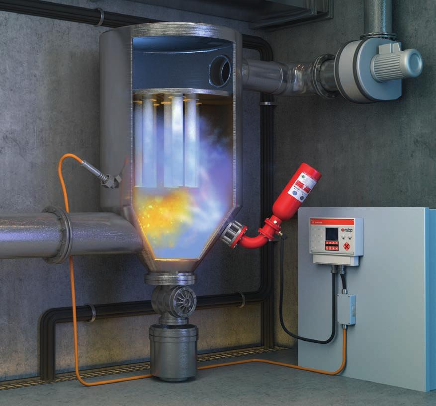 HRD SYSTÉM ZAŘÍZENÍ PRO POTLAČENÍ VÝBUCHU HRD (high rate discharge) systém je osvědčený systém pro potlačení výbuchu.