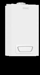 WGB-M EVO 20i - nástěnný kondenzační plynový kotel s vestaveným směšovaným okruhem (4 trubky z kotle) včetně jeho regulace, technologií EVO pro modulaci 14 100 %, základní řídící deskou LMS 15, 1