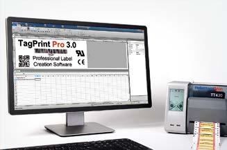 5.4 Tiskárny a software Označovací software TagPrint Pro 3.0 Jednoduchý import různých typů obrázků do designu etikety.