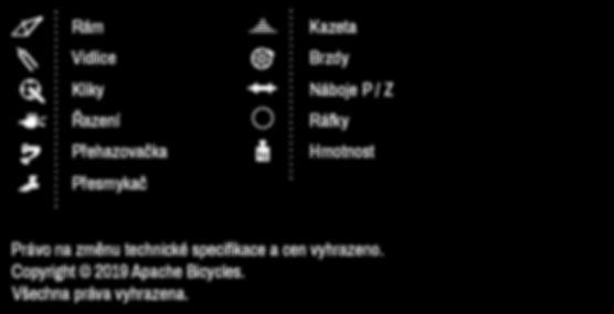 Brzdy Náboje P / Z Ráfky Hmotnost