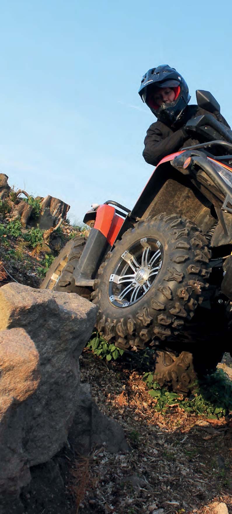 Test CF Moto Gladiator X520 L7e Zapůjčená čtyřkolka v dlouhodobém testu ovšem odpovídá staré homologaci, která se už rok a půl neprodává