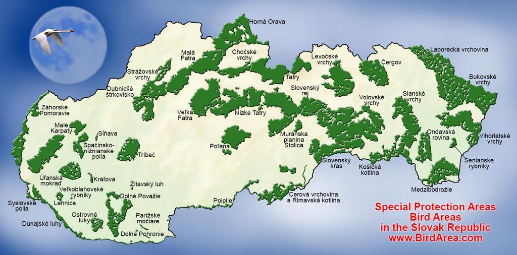 13 13 Bird Areas of Czech Republic. Bird Area. http://www.