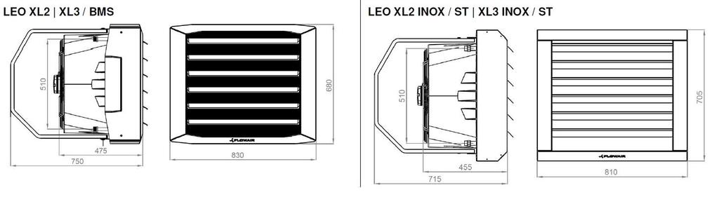LEO XL2 Otáčky ventilátoru 3 Max.