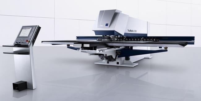 Obr. 2 Trumpf TruMatic 3000 Fiber [45] Lámanie Lámanie sa využíva najmä na výrobu polotovarov pre tvárnenie za tepla.