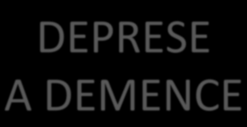 DEPRESE A