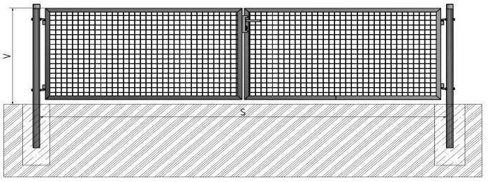 Jednokřídlá ECO branka Dvoukřídlá ECO brána Rozměr (v x š) mm Rozměr (v x š) mm 1000 x 1000 2055,00 1000 x 3600 4453,00 1250 x 1000 2455,00 1250 x 3600 4738,00 1500 x 1000 2626,00 1500 x 3600 4966,00