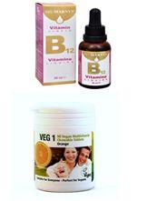 V čem lidé nejčastěji chybují u vitamínu B12? 2) Nízká dávka, kterou užívají Neřídit se dávkami na obalu doplňku každý doplněk má jiné doporučení Najdete na obalu různých výrobků např.