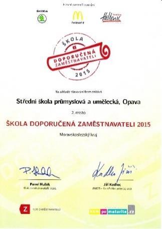 zaměstnavatelé, jako jsou ArcelorMittal, Veolia Energie, OSTROJ, VÍTKOVICE, BRANO GROUP, a.s., Tieto a další.