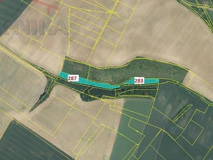 283 a 287 mají celkovou výměru 7967m2. Zapsáno na LV č. 232. Koeficienty: redukce pramene ceny 0,85 velikost pozemku poloha pozemku dopravní dostupnost možnost zastavění poz. intenzita využití poz.