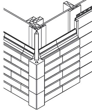 Potřeba použít širší vymezovací lištu alespoň 25 x 150 mm.