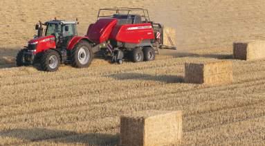 Hesstonu Špičková produktivita ve své třídě Stabilně vysoká hustota balíků Kvalitní balíky, které se snadno stohují a přepravují Možnosti řezacího ústrojí a dvojité nápravy nabízejí vynikající
