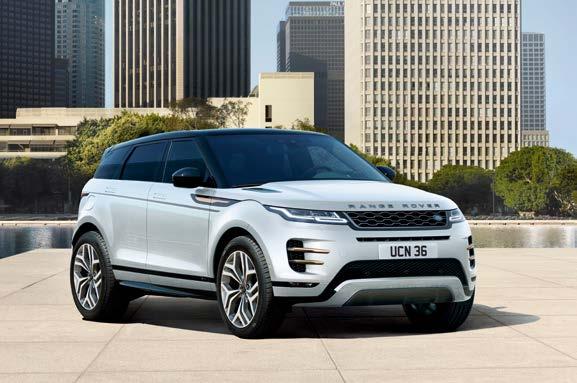 1 VYBERTE SI MODEL VYBERTE SI FIRST EDITION Range Rover Evoque First Edition je nesmírně kultivovaný a atraktivní vůz.