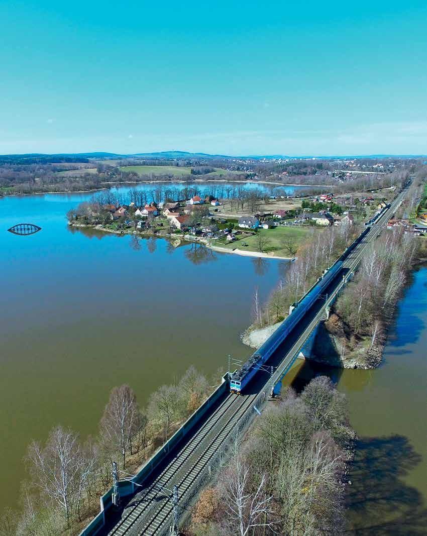 CESTO VÁNÍ PO ČR ZÁPADOČESKÉ LÁZNĚ Už 60 let uběhlo od doby, kdy byla na řece Odravě postavena vodní nádrž Jesenice.
