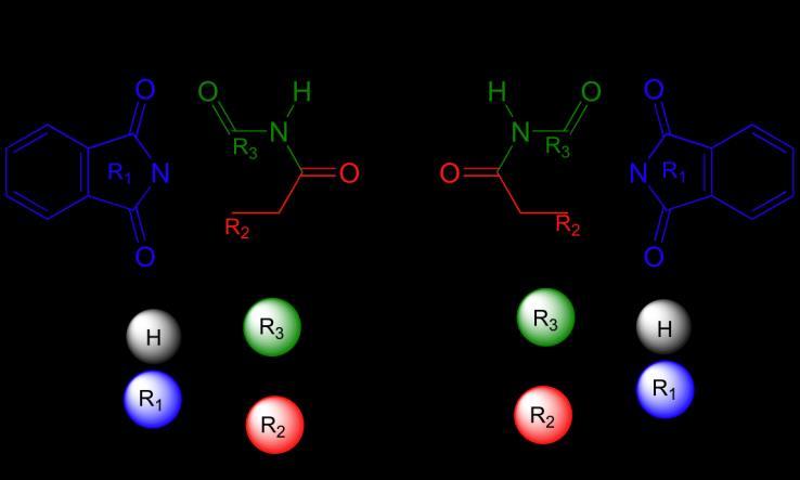 léčivý přípravek - Contergan (Chemie Grünenthal, 1957) Levá a