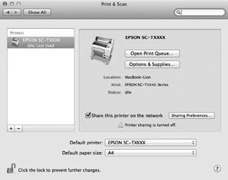 Ne távolítsa el a jelölést az Epson hálózati segédprogramok ról a Szoftverlista. Windows Mac OS X Не снимайте отметку с пункта Сетевые утилиты Epson в списке Список программ.