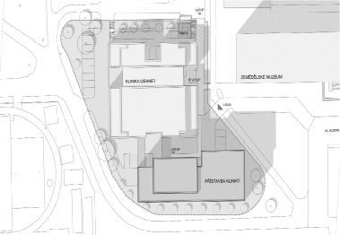 PŘÍSTAVBA KLINIKY SV. KLIMENTA ul. Kostelní, p.č. 2118/9, k.ú.
