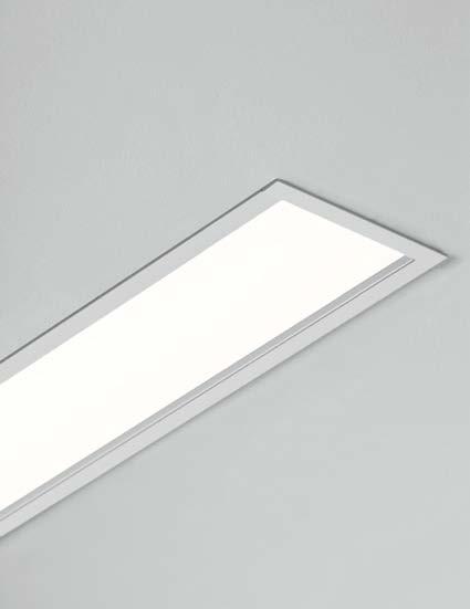 LED osvětlovací systém rodiny Lipo80 s měrným výkonem až 125lm/W nabízíme ve vestavné, přisazené i závěsné variantě. Technologie spojů dokonale zabraňuje průsvitům ve spojích svítidla.
