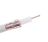 Vnitřní vodič měděný drát ø 1,05mm Izolace polyetylénová pěna, vnitřní ø 4,8mm Oplet Cu fólie + Cu opletení Vnější plášť PVC bílá, vnější ø 6,6mm Vlnový odpor 75 Ω Použití televize, satelit, kabelová