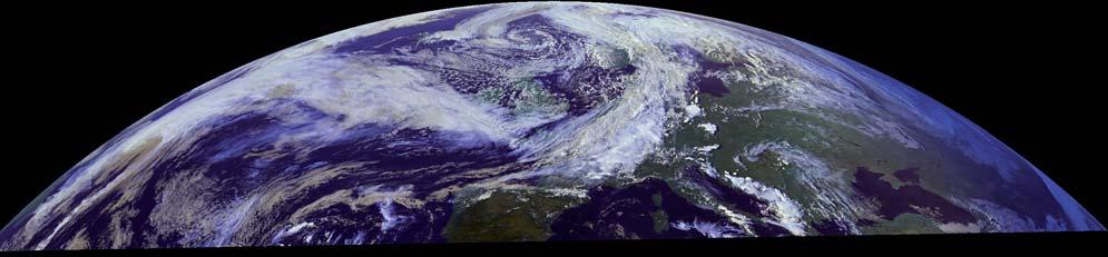Present, Meteosat Second Generation (MSG) satellites were primarily designed to operate at a 15-minute scan interval, covering the entire global surface area of the Earth.