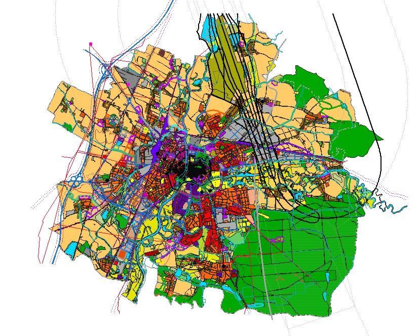 Brownfields a rozvojové plochy 5 radiály) a připravuje se podrobnější řešení dalších významných rozvojových lokalit (např.