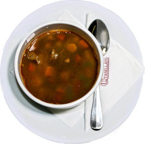 parmesánem a kuřecím masem Sałatka Cezar z tartym parmezanem a kurczakiem 2688 HUF 8,40 EUR 269 CZK 40 PLN