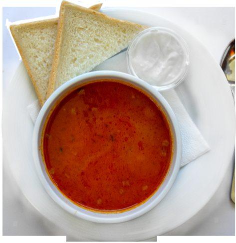 Gulášová polévka (mísa) Zupa gulaszowa (miska) 1568 HUF 4,90 EUR 157 CZK 23 PLN Palócleves Palóc Suppe (mit