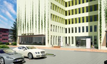 UNIPOINT VÍDEŇSKÁ, BRNO až 2 400 m 2 od 10 EUR/m 2 /měsíc Projekt Uni Point Vídeňská je uzavřený kampus šesti dvoupodlažních kancelářských budov v nadčasovém architektonickém designu a ve vysokém