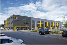 H9 RETAIL PARK HERŠPICKÁ, BRNO 3 500 m2 od 8 EUR/m2/měsíc Obchodní centrum H9 (Heršpická 9) vznikne přestavbou stávajícího objektu, prodejny JIP a bude navazovat na stávající objekt Volvo.