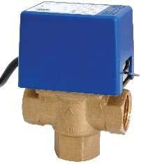 mikrospínač 11294 3 360,- řícestné zónové ventily egulus VZ s vratnou pružinou N 16 VZ 315-230-1, 1/2" F, DN 15, 230 V, vs = 2,2 m 3 /h, pomocný mikrospínač VZ 320-230-1, 3/4" F, DN 20, 230 V, vs =