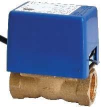 225-230-1, 1" F, DN 25, 230 V, 30 s/90, vs =30 m 3 /h, N, pomocný mikrospínač 11289 1 970,- Dvoucestné zónové ventily egulus VZ s vratnou pružinou N 16 ód ód č č VZ 215-230-1, 1/2" F, DN 15, 230 V,