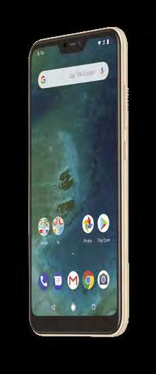 se štědrou kapacitou 4 000 mah Android One displej 5,84 Uživatelská paměť 64