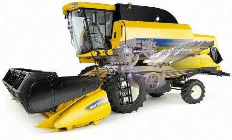 5.2.4.4. New Holland TC5000 TC5000 je nejmenší řadou sklízecích mlátiček, kterou společnost New Holland nabízí.
