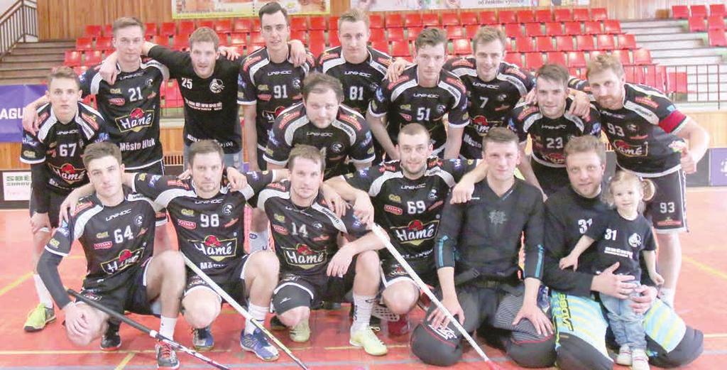 SPORTOVEC OKRESU 2018 23 OKRESU UHERSKÉ HRADIŠTĚ Hlučané vybojovali třetí ligu FLORBAL Neztratili se ani v Poháru České pojišťovny V loňském roce si florbalisté hluckého Spartaku vybojovali třetí