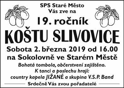 00 ZLÍN Pořád nás to baví - turné kapely Rybičky 48, host Civilní obrana Masters of Rock Cafe, pá 1. 3., 20.00 KINA BOJKOVICE KINO NA MAJÁKU čt 28. 2. - 18.