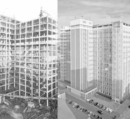 V třicátých letech minulého století ji nechal ve Zlíně postavit Jan Antonín Baťa podle projektu architekta Vladimíra Karfíka jako nové sídlo ředitelství obuvnické firmy Baťa.
