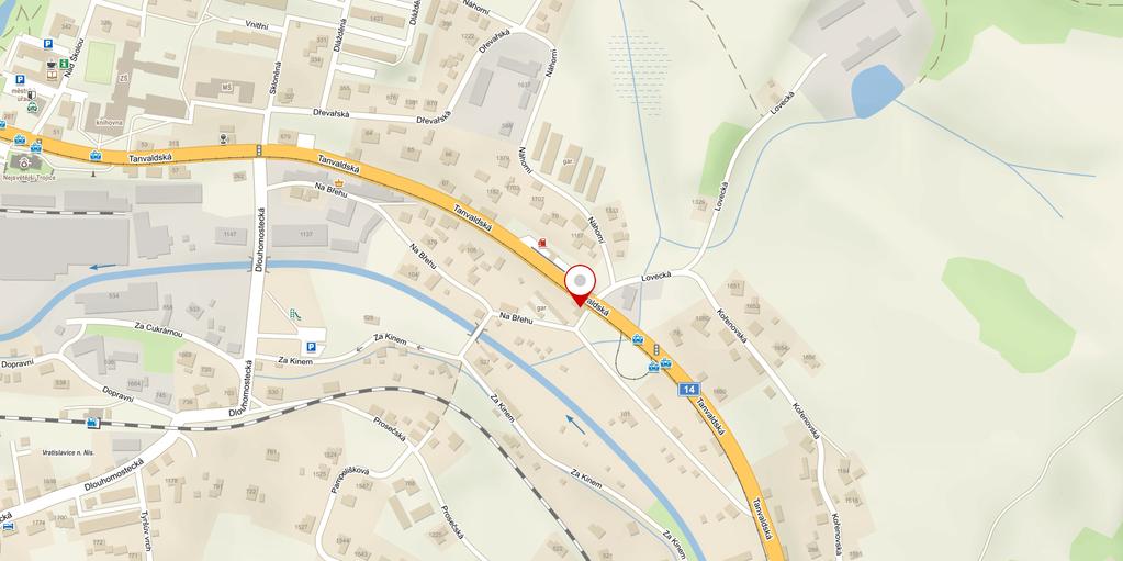cz Předmětná nemovitá věc je umístěna v městské čtvrti města Liberec Vratislavice nad Nisou, v ulici Tanvaldská.