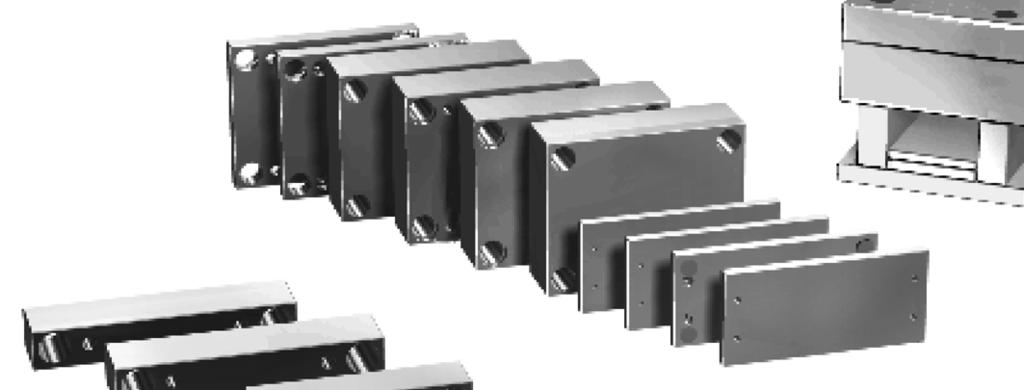 Info DE-tandard / Инфо Стандарт DE ä Interchangeable drilled D-plates ä Płyty wymienne z otworami typu D å Výměnné desky typu D s otvory å Взаимозаменяемые D-плиты с отверстиями (D1) (D15) ä